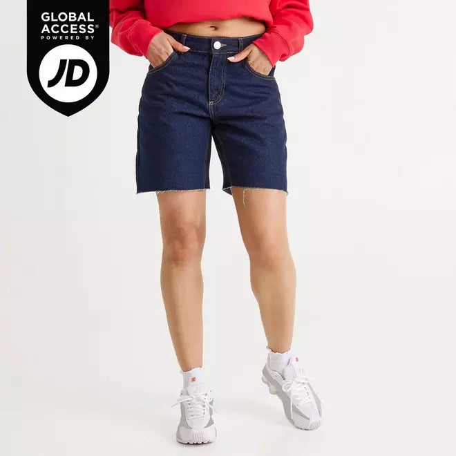 Women's Unlike Humans Denim Shorts