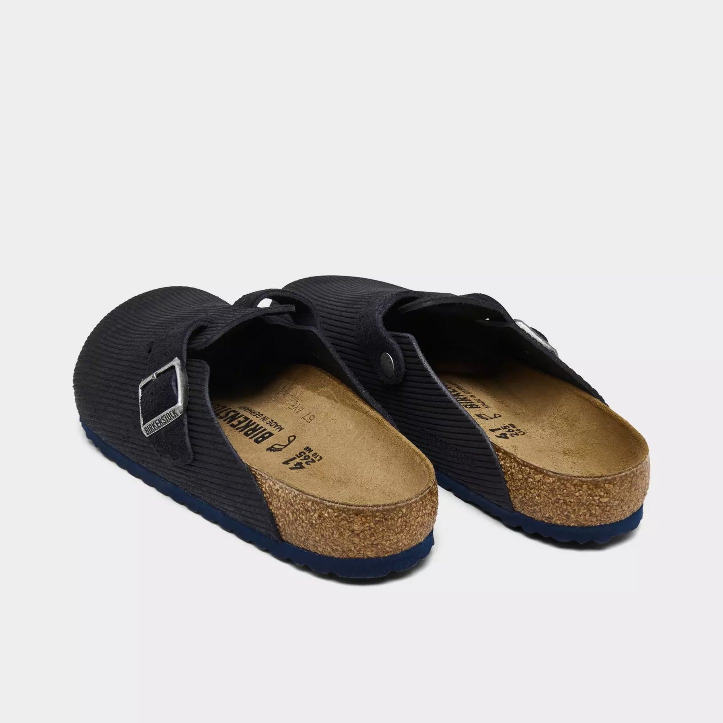 Men's Birkenstock Boston Corduroy Suede Embossed Clogs