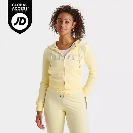 Women's Juicy Couture Bling Front Hoodie