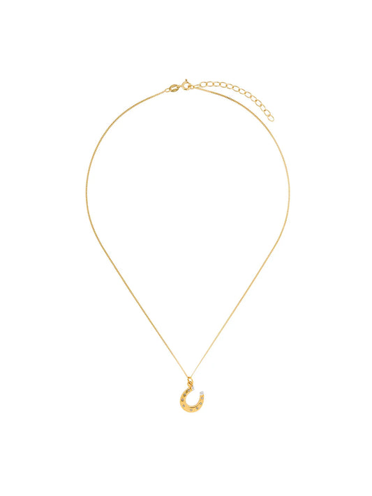 True Rocks mini horseshoe pendant necklace