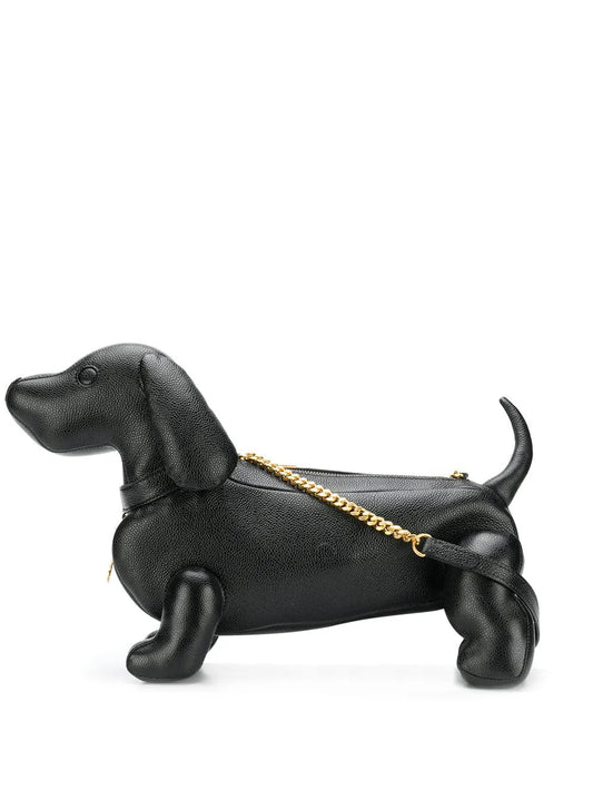 Thom Browne Hector leather shoulder bag