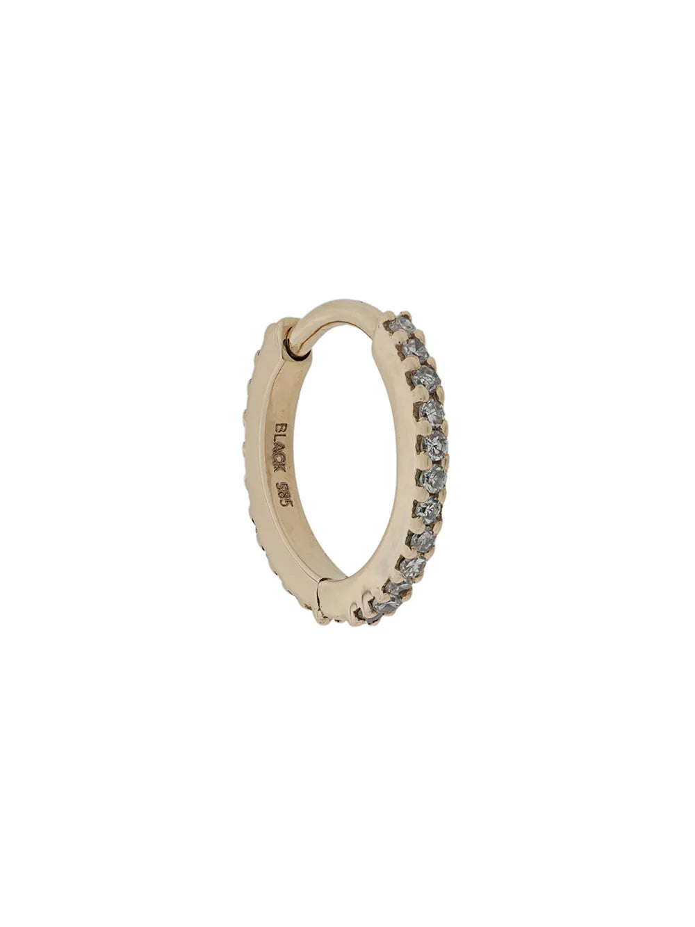 Maria Black Rainbow Huggie earring