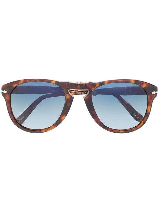 Persol tortoiseshell aviator sunglasses