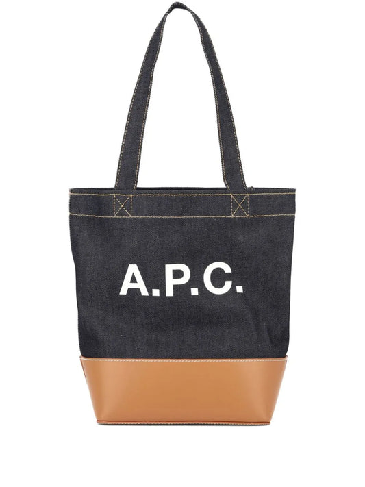 A.P.C. Axelle logo tote bag