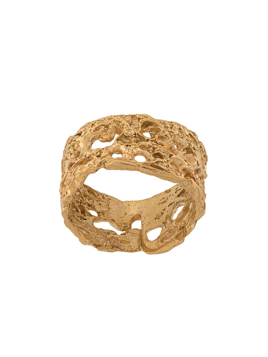 LOVENESS LEE Piloso textured ring