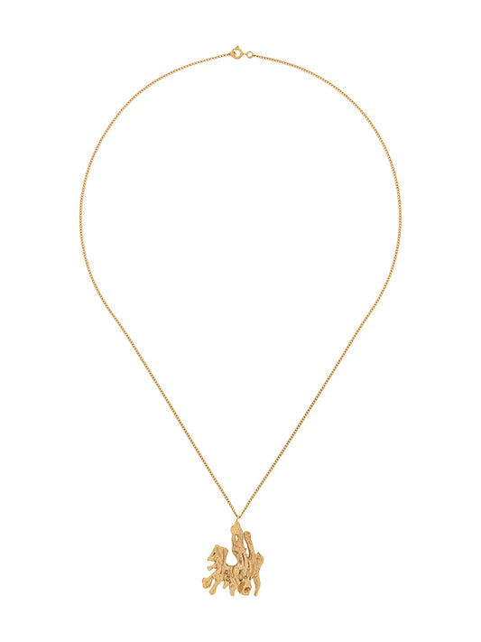 LOVENESS LEE pig Chinese zodiac necklace