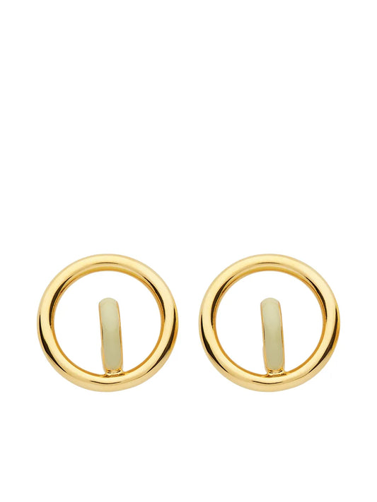 Charlotte Chesnais Saturn Blow earrings