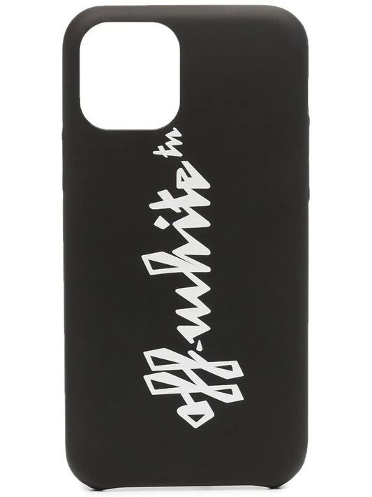 Off-White logo print iPhone 11 Pro case