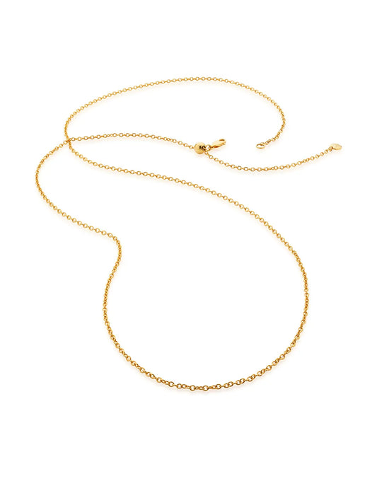 Monica Vinader 32/81cm adjuster rolo chain