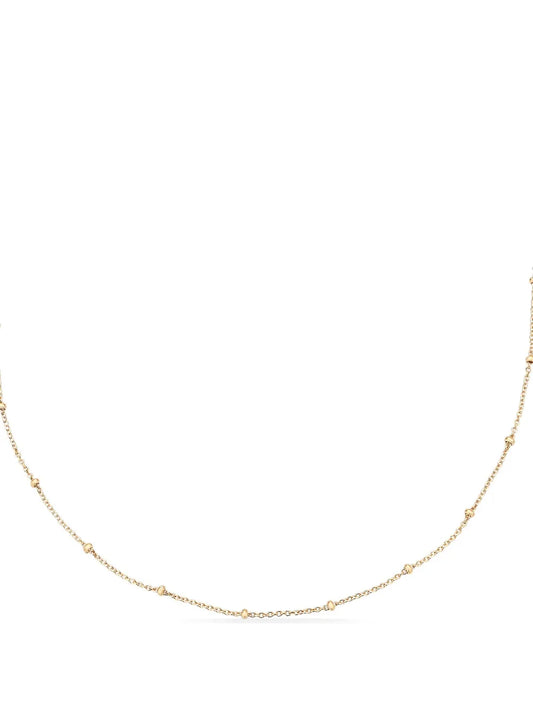 Monica Vinader bead detail gold vermeil necklace
