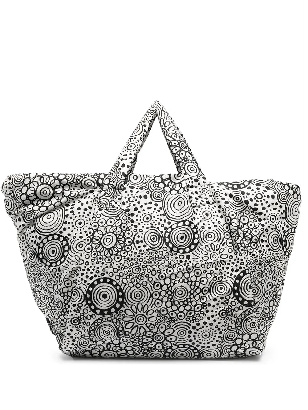 10 CORSO COMO doodle graphic print padded tote