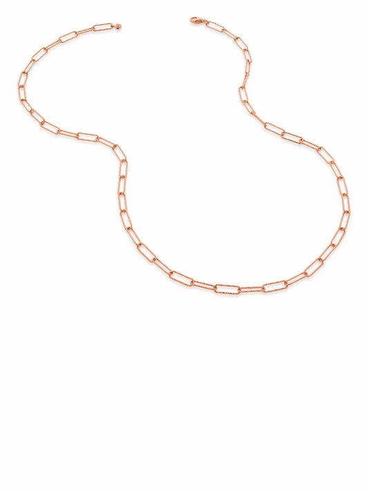 Monica Vinader Alta textured chain necklace