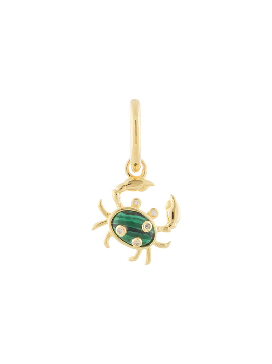 Eshvi crab charm single earring