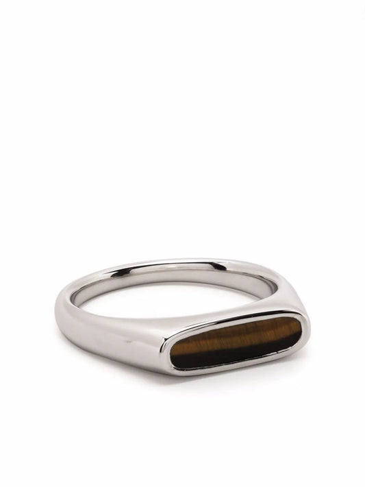 Tom Wood Mario tiger eye ring