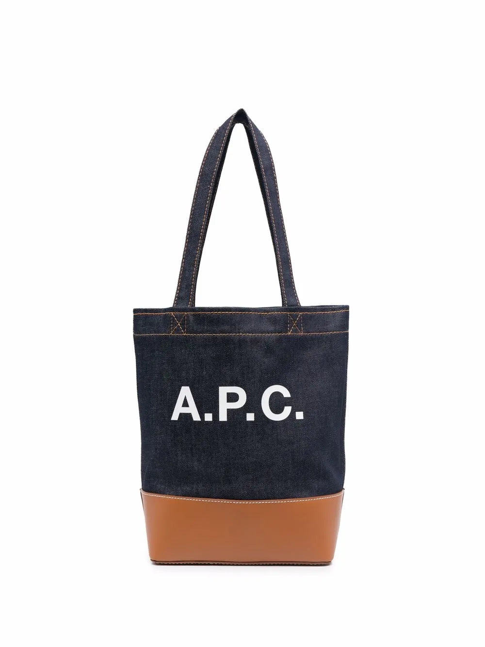 A.P.C. logo printed tote