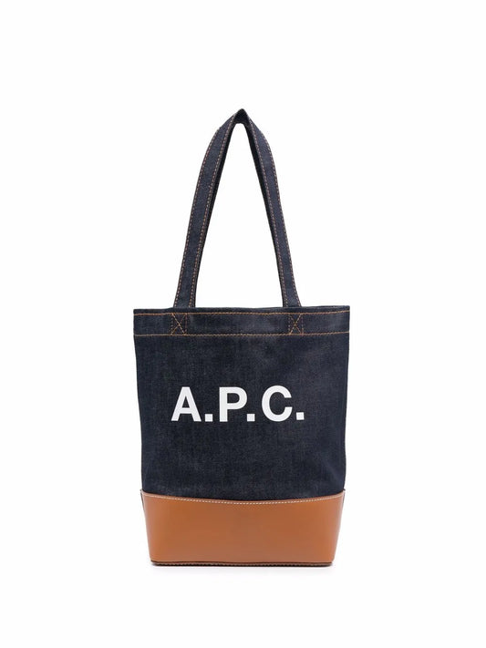 A.P.C. logo printed tote