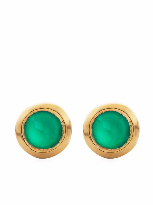 Monica Vinader mini gem stud earrings