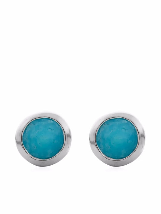 Monica Vinader mini gem stud earrings