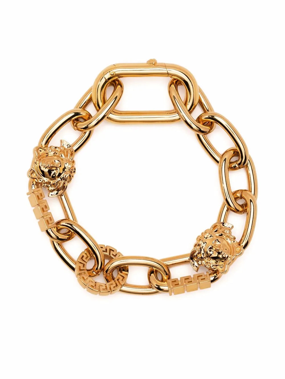 Versace logo chain link bracelet