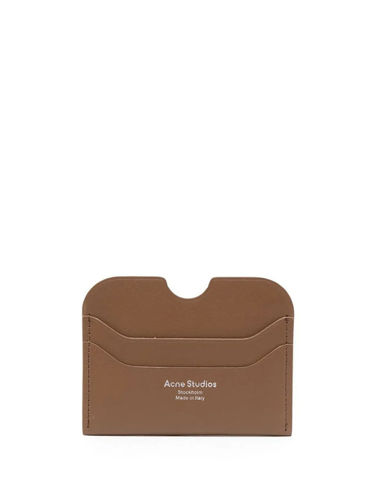 Acne Studios logo print cardholder