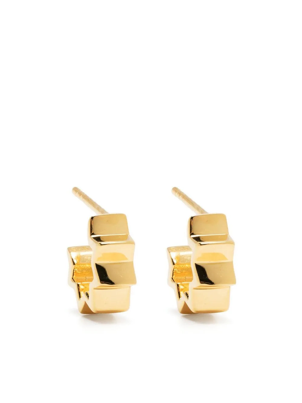 Missoma Celestial star gold plated earrings