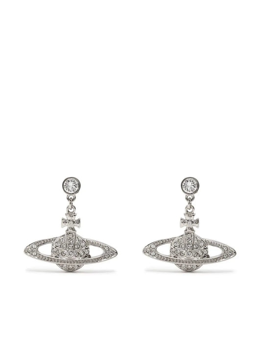Vivienne Westwood crystal orb earrings