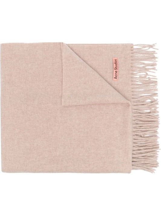 Acne Studios fringed wool scarf