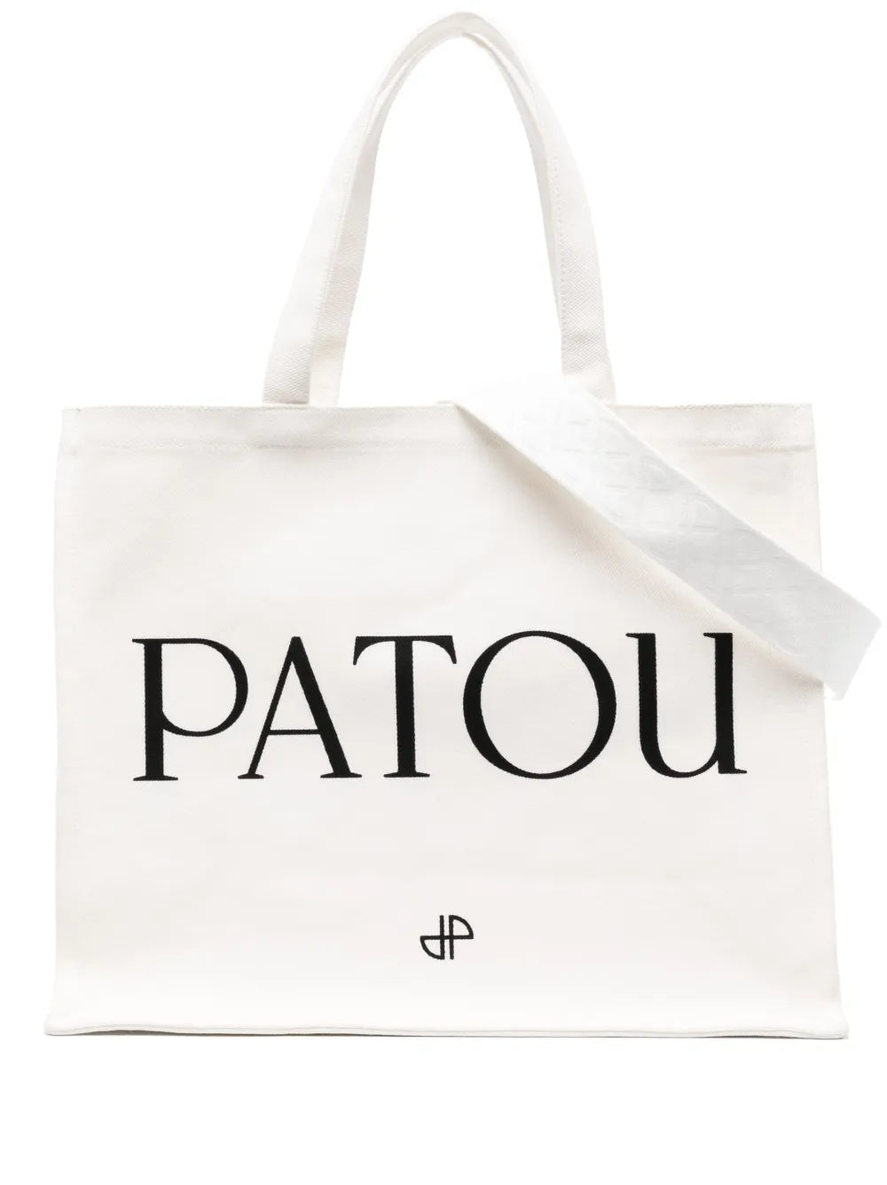 Patou Patou canvas tote bag
