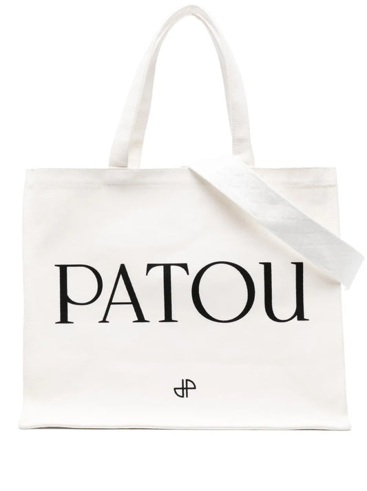 Patou Patou canvas tote bag