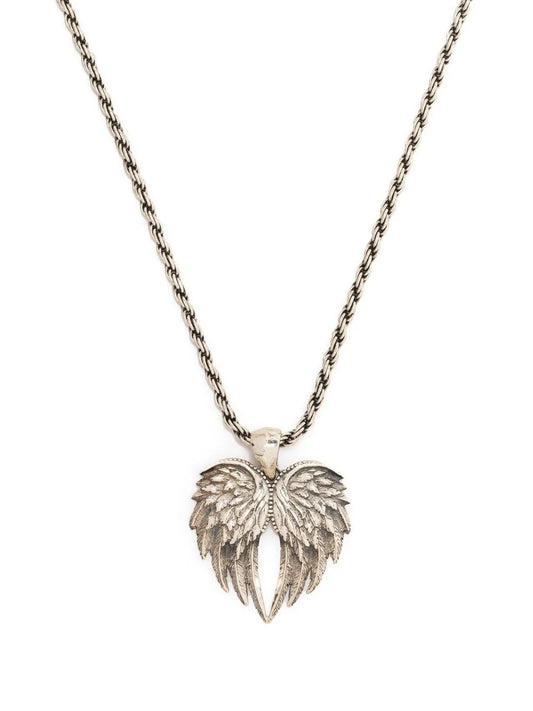 Emanuele Bicocchi wings pendant necklace