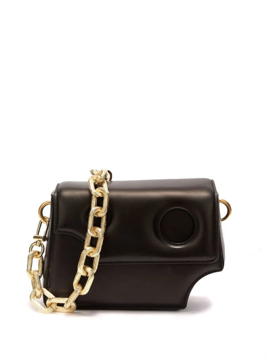 Off-White logo print shoulder bag