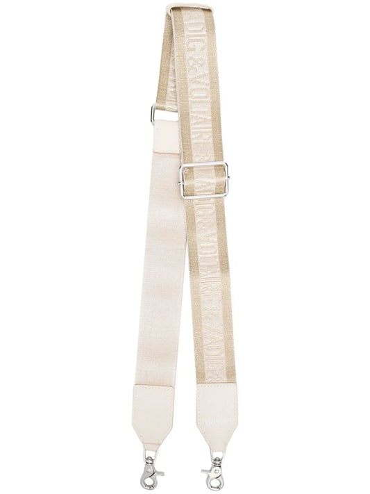 Zadig&Voltaire logo print detail bag strap