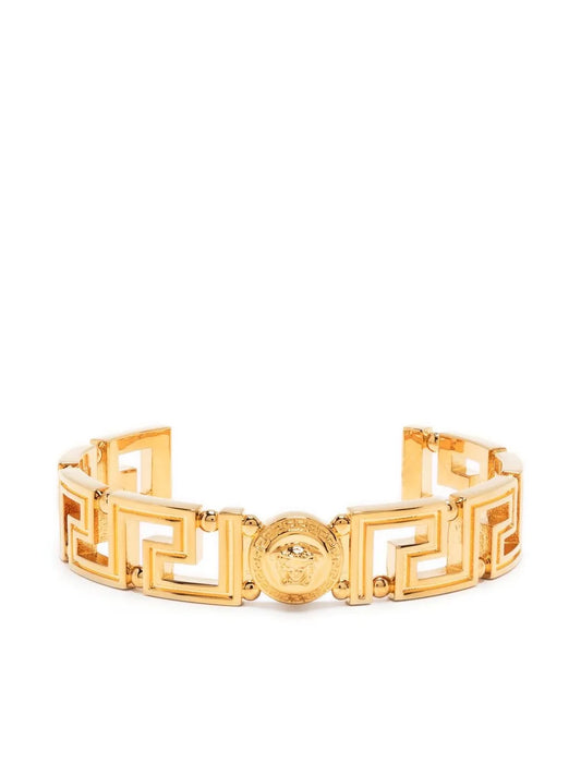 Versace Medusa Greca cuff bracelet