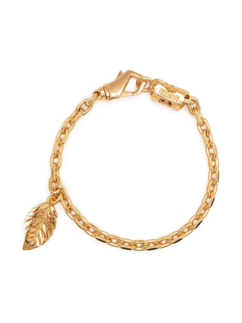 Emanuele Bicocchi leaf pendant bracelet