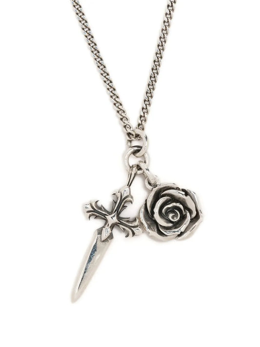 Emanuele Bicocchi dagger cross necklace