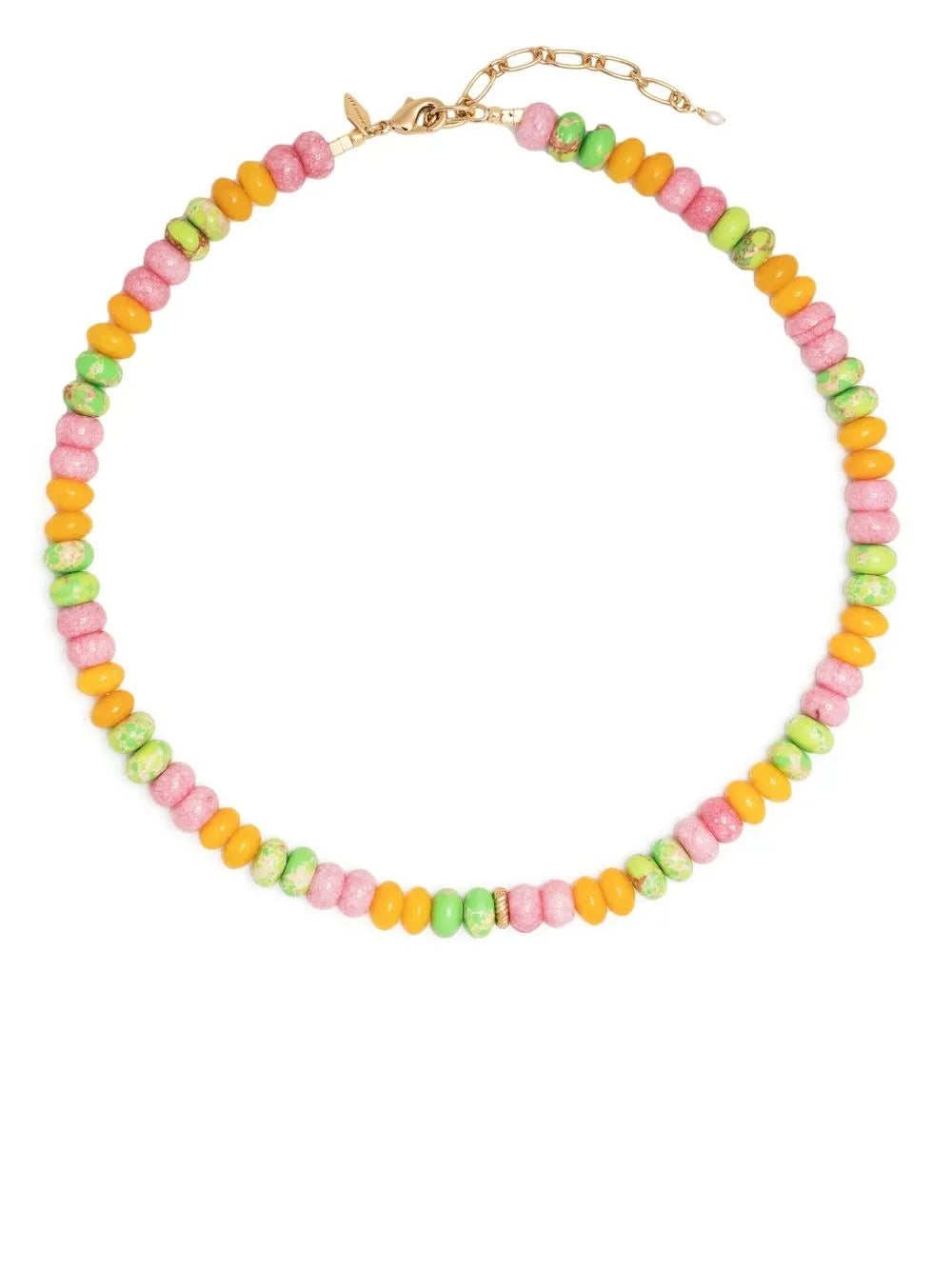 Anni Lu Paradiso Wild Lime bead necklace