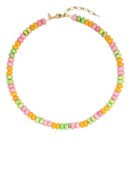 Anni Lu Paradiso Wild Lime bead necklace