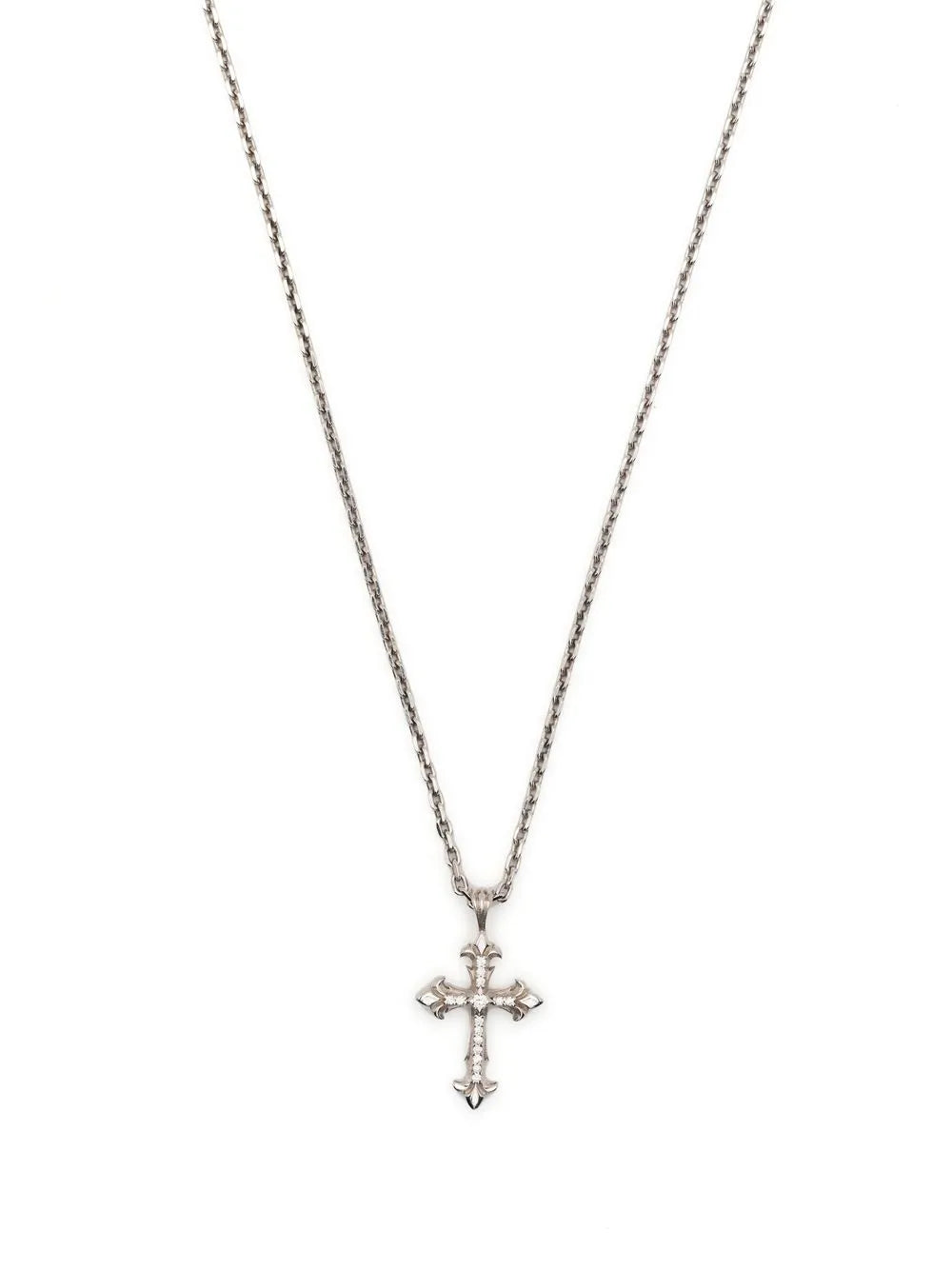 Emanuele Bicocchi Fleury cross pendant necklace