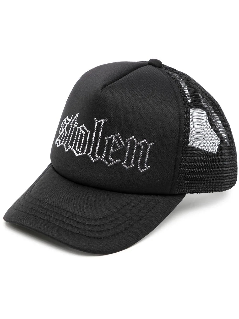 Stolen Girlfriends Club gothic logo trucker hat
