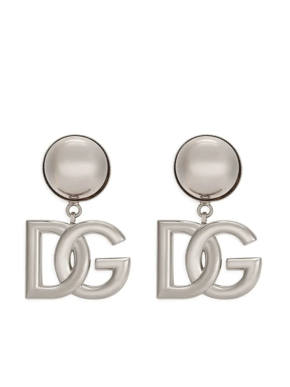 Dolce & Gabbana KIM DOLCE&GABBANA DG logo clip on earrings