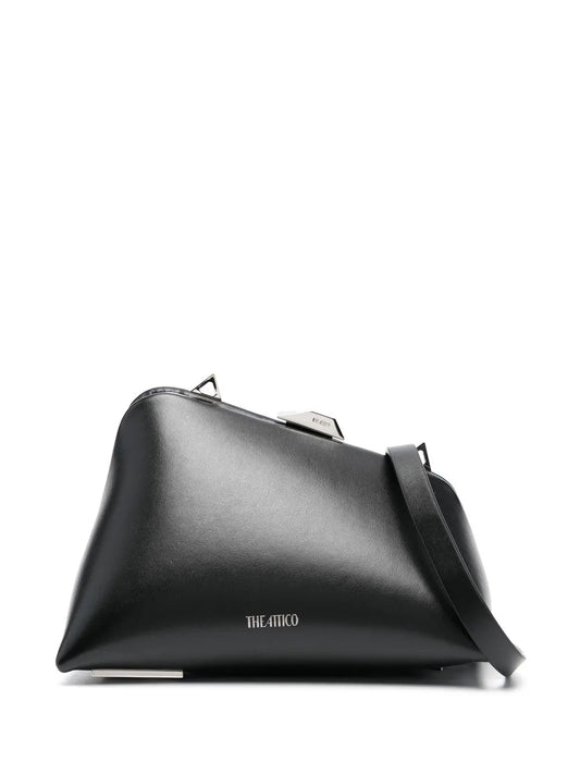 The Attico asymmetric clutch bag