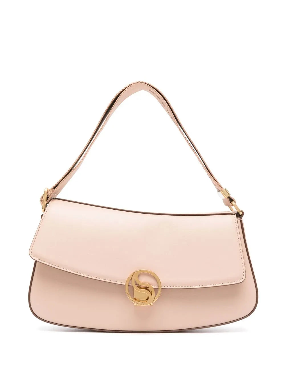Stella McCartney engraved logo shoulder bag