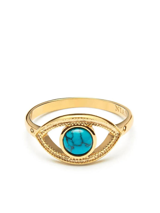 Nialaya Jewelry Skyfall Evil Eye ring