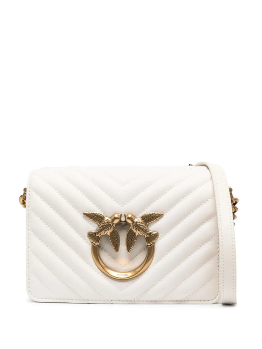 PINKO Love Birds buckle crossbody bag