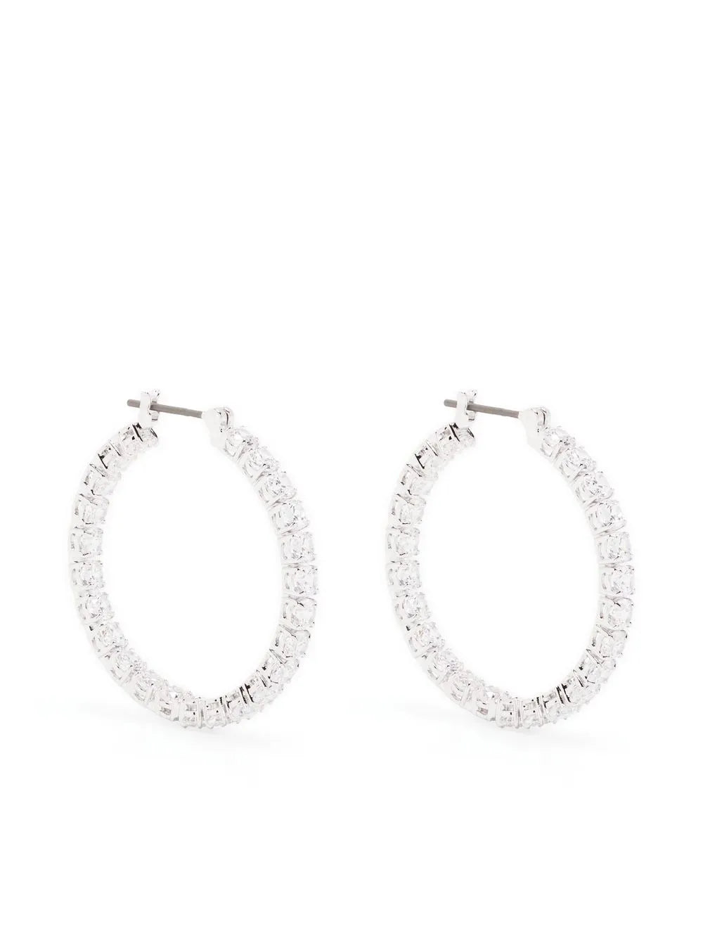 Swarovski Matrix hoop earring
