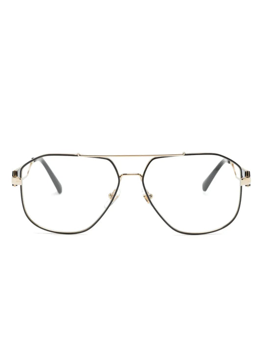 Versace Eyewear Medusa Head pilot frame glasses