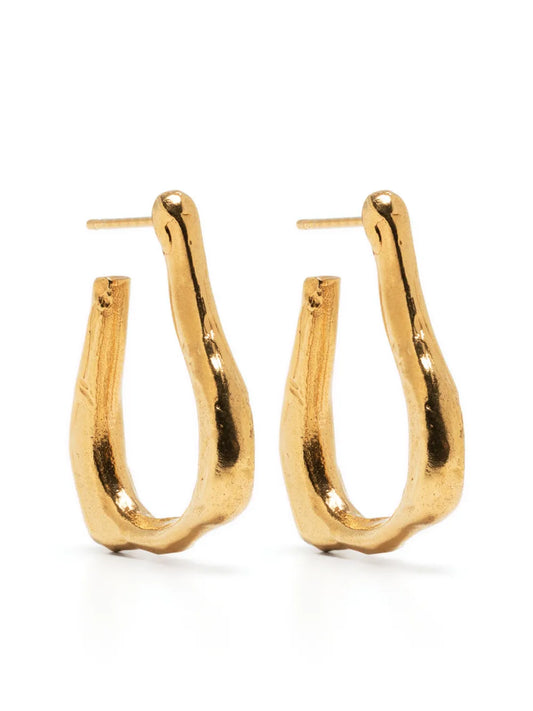 Alighieri The Link of Wanderlust hoop earrings
