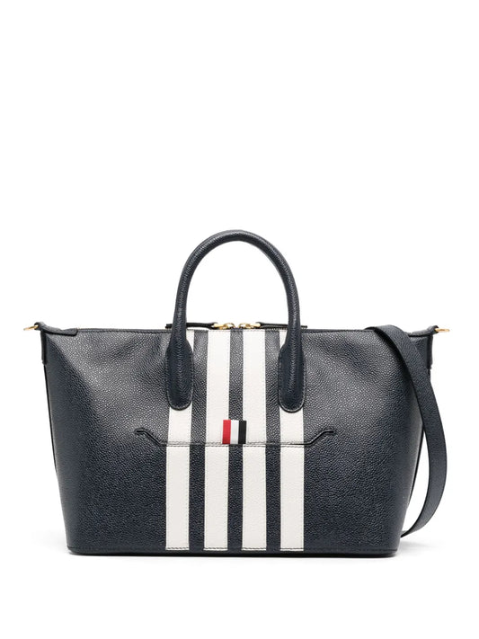 Thom Browne 4 Bar Stripe tote bag