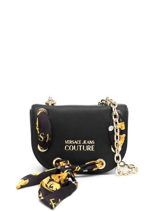 Versace Jeans Couture Barocco print scarf shoulder bag