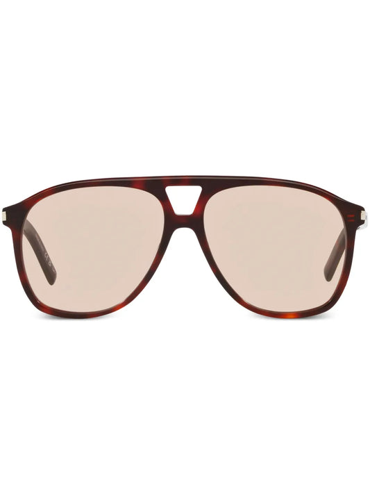 Saint Laurent Eyewear Dune pilot frame sunglasses